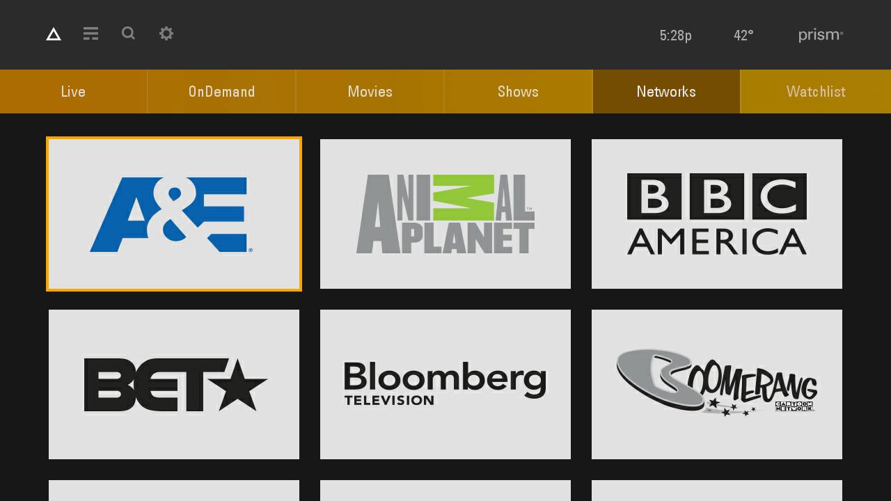 CenturyLink Prism Roku Channel Store Roku