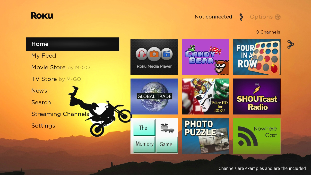 DirtRider Theme TV App Roku Channel Store Roku