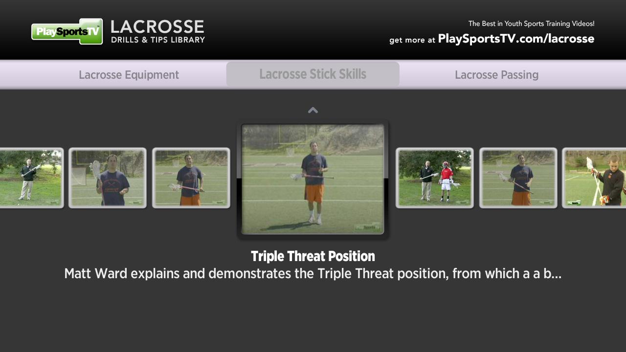 Lacrosse Drills & Tips Library TV App Roku Channel Store Roku